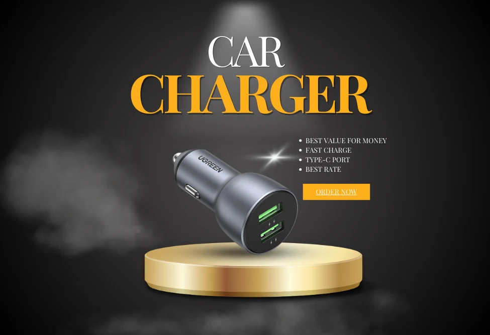 12 Volt Portable Car Charger