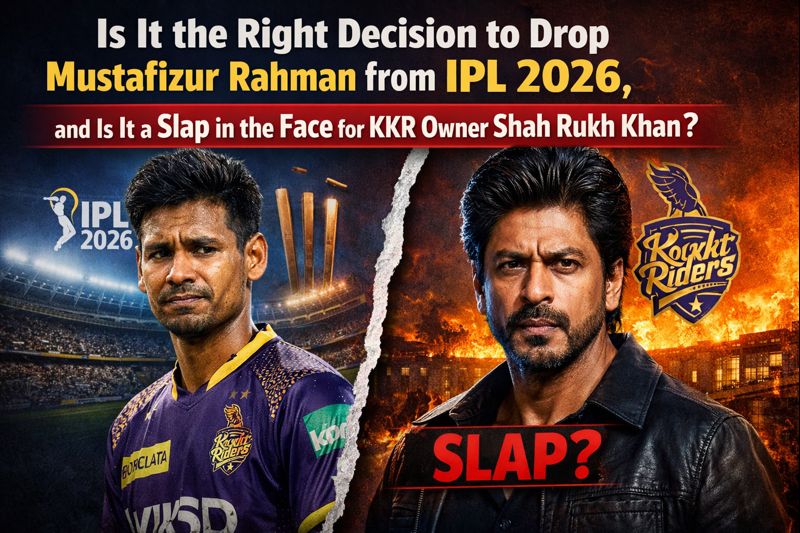 Drop Mustafizur Rahman from IPL 2026